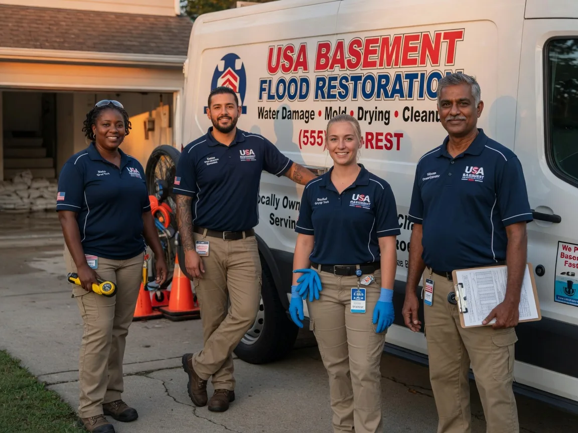 Basement Flood Cleanup company in Como, MS