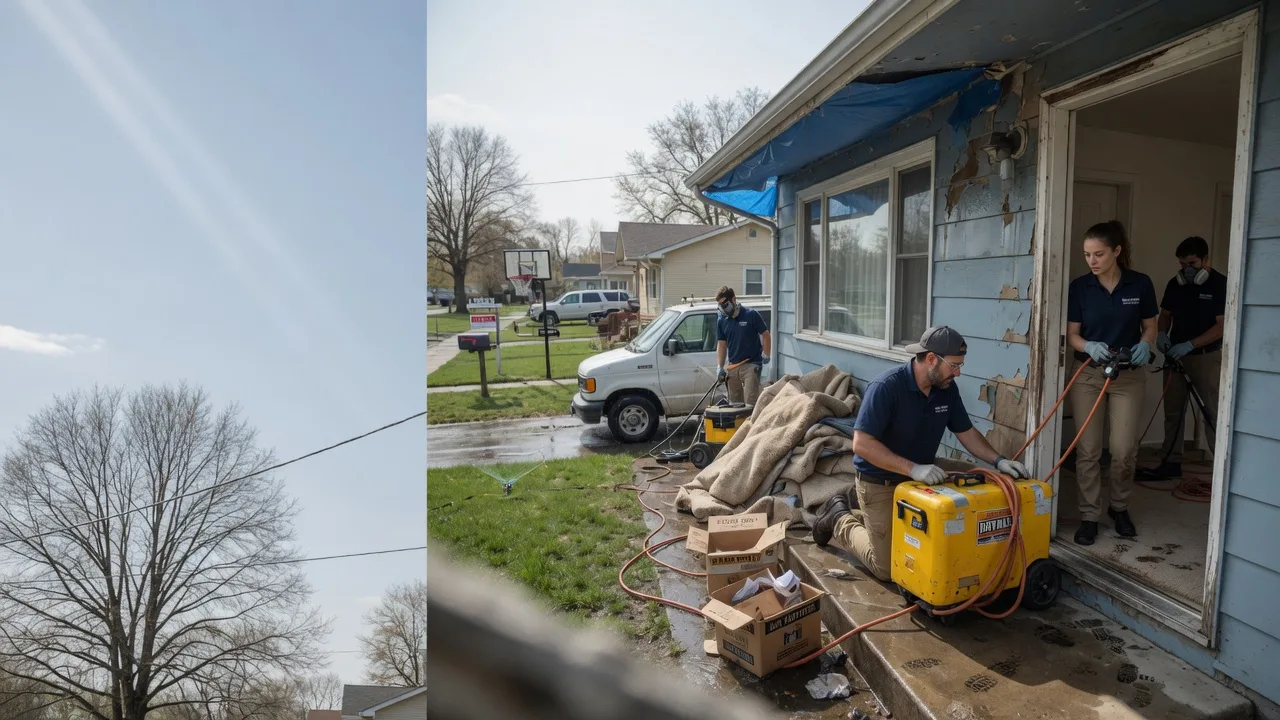 Basement Flood Cleanup in Como, MS near me